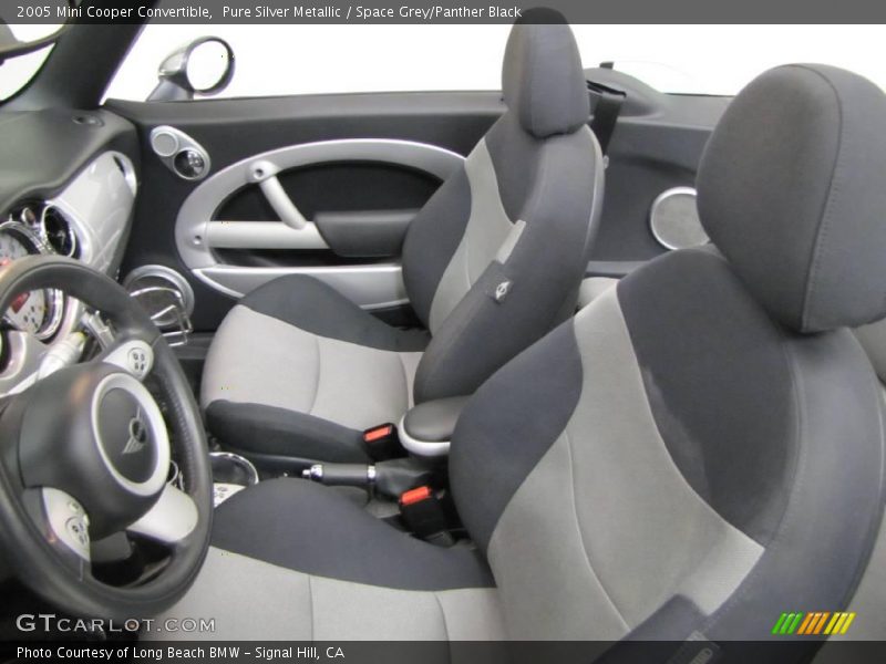 Pure Silver Metallic / Space Grey/Panther Black 2005 Mini Cooper Convertible