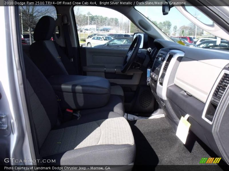 Bright Silver Metallic / Dark Slate/Medium Graystone 2010 Dodge Ram 2500 TRX4-Off Road Crew Cab 4x4