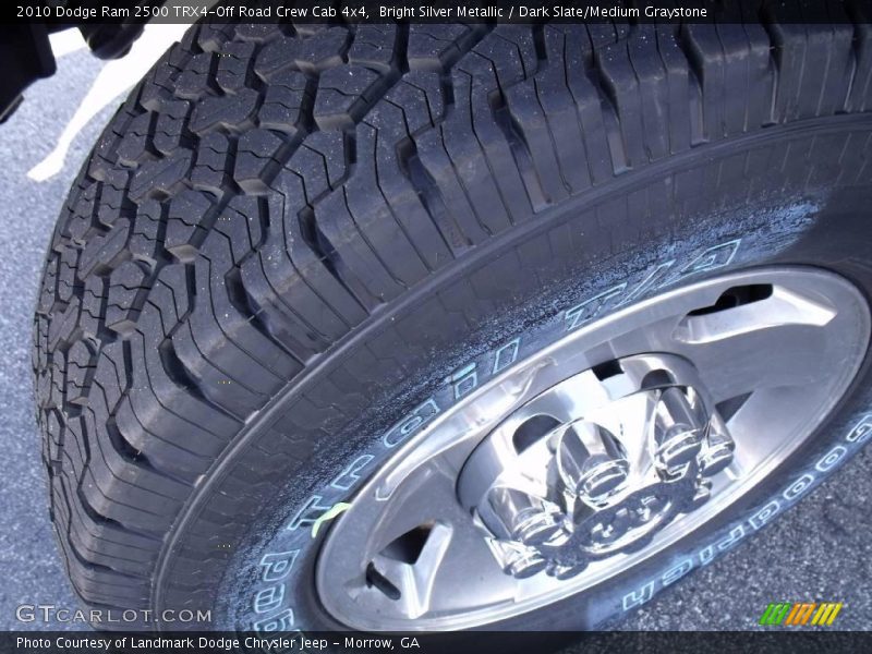Bright Silver Metallic / Dark Slate/Medium Graystone 2010 Dodge Ram 2500 TRX4-Off Road Crew Cab 4x4