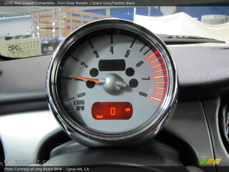 Pure Silver Metallic / Space Grey/Panther Black 2005 Mini Cooper Convertible