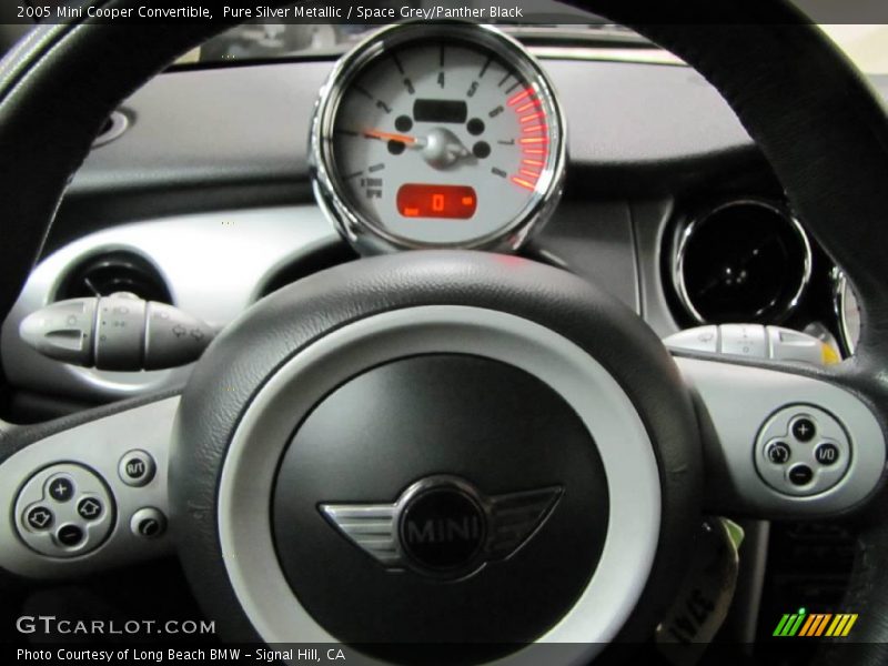 Pure Silver Metallic / Space Grey/Panther Black 2005 Mini Cooper Convertible
