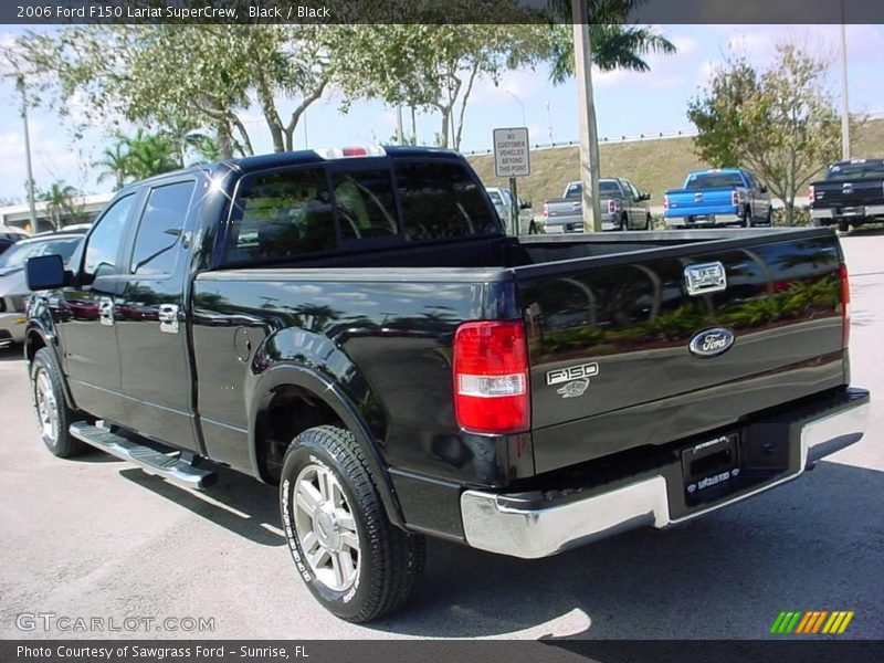 Black / Black 2006 Ford F150 Lariat SuperCrew