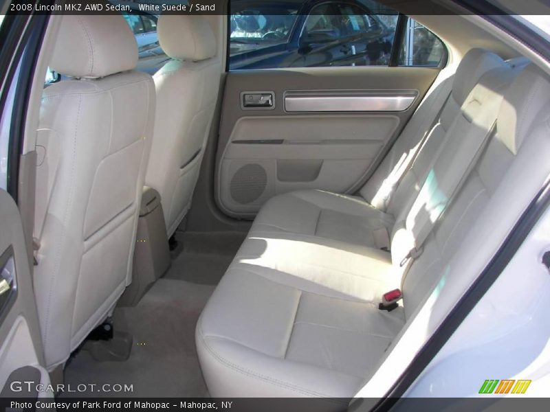 White Suede / Sand 2008 Lincoln MKZ AWD Sedan