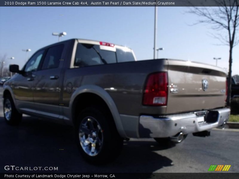 Austin Tan Pearl / Dark Slate/Medium Graystone 2010 Dodge Ram 1500 Laramie Crew Cab 4x4