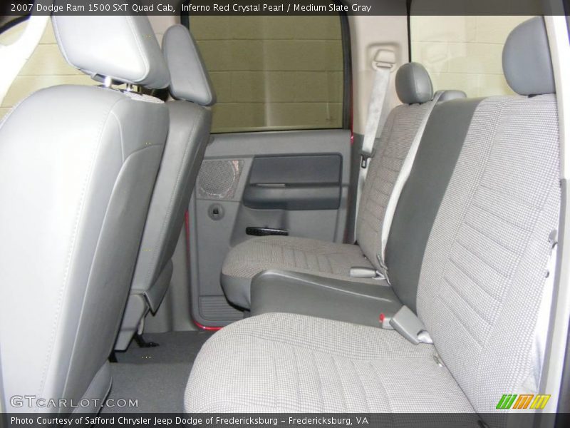 Inferno Red Crystal Pearl / Medium Slate Gray 2007 Dodge Ram 1500 SXT Quad Cab