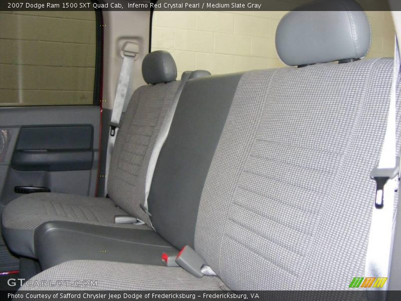 Inferno Red Crystal Pearl / Medium Slate Gray 2007 Dodge Ram 1500 SXT Quad Cab