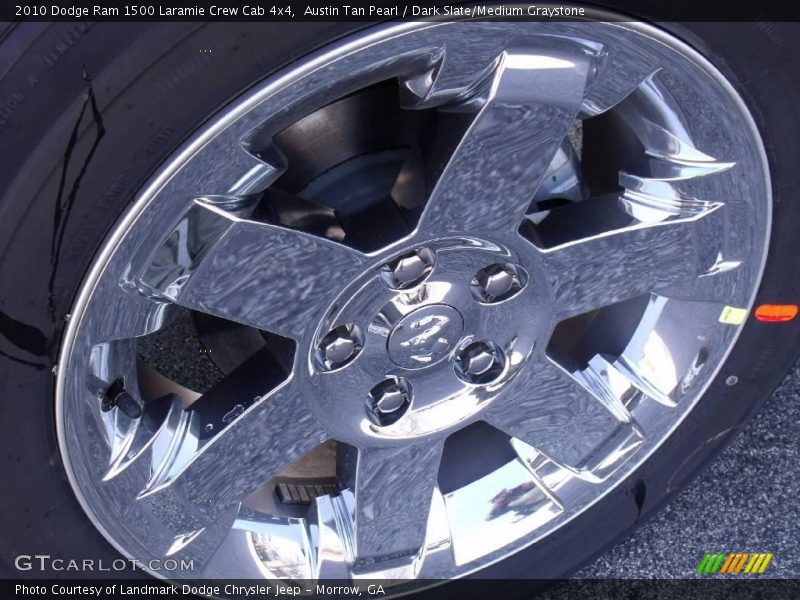 Austin Tan Pearl / Dark Slate/Medium Graystone 2010 Dodge Ram 1500 Laramie Crew Cab 4x4