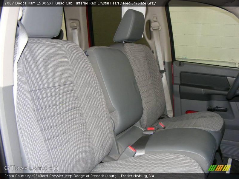 Inferno Red Crystal Pearl / Medium Slate Gray 2007 Dodge Ram 1500 SXT Quad Cab