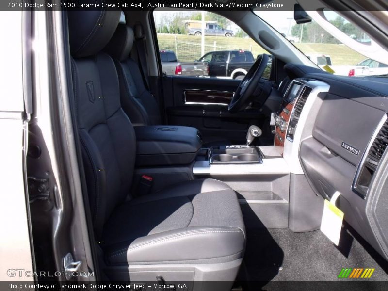 Austin Tan Pearl / Dark Slate/Medium Graystone 2010 Dodge Ram 1500 Laramie Crew Cab 4x4