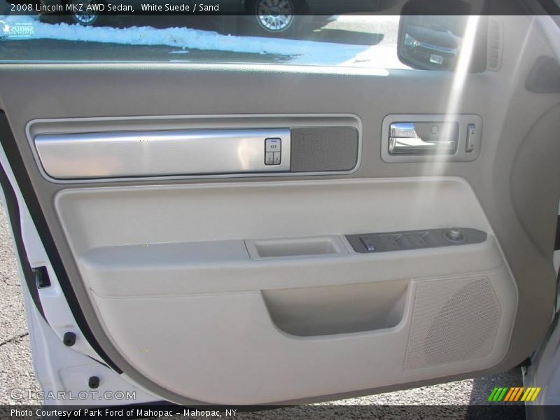White Suede / Sand 2008 Lincoln MKZ AWD Sedan