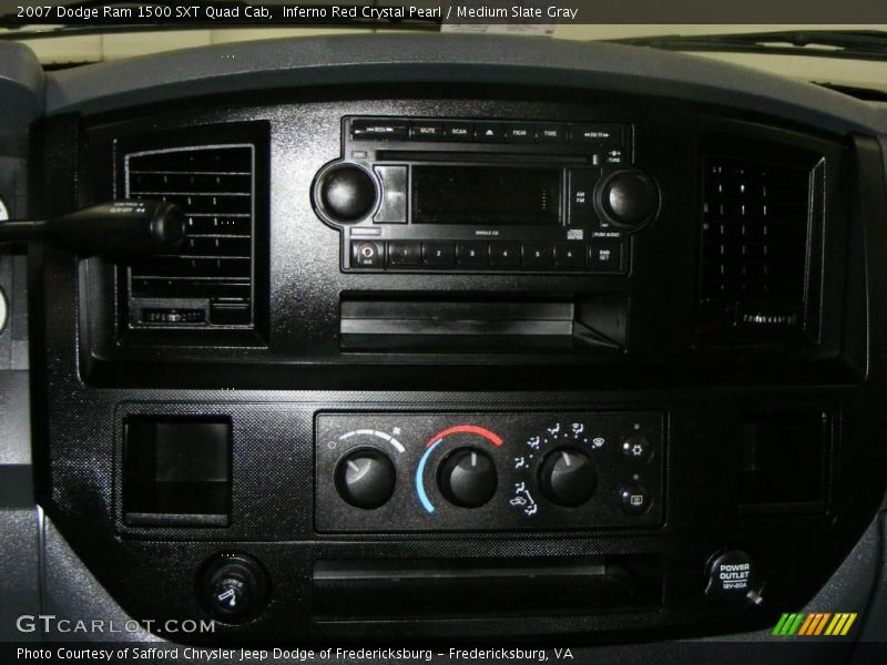 Inferno Red Crystal Pearl / Medium Slate Gray 2007 Dodge Ram 1500 SXT Quad Cab