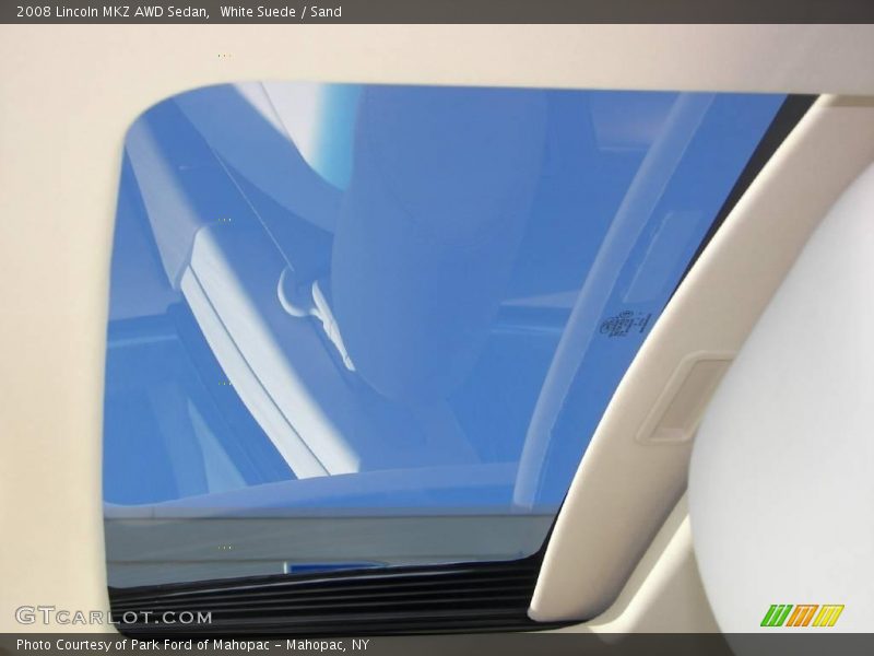 White Suede / Sand 2008 Lincoln MKZ AWD Sedan