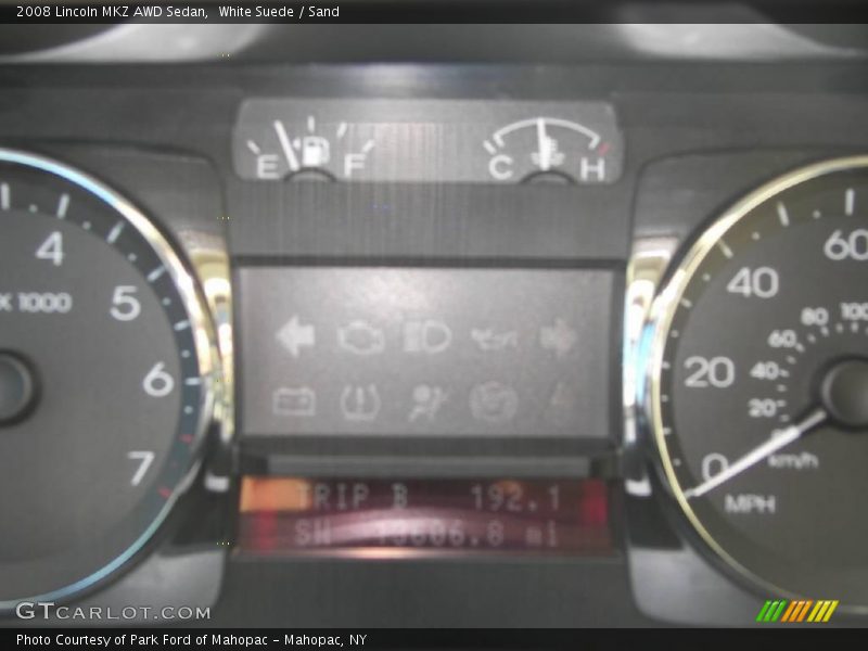 White Suede / Sand 2008 Lincoln MKZ AWD Sedan