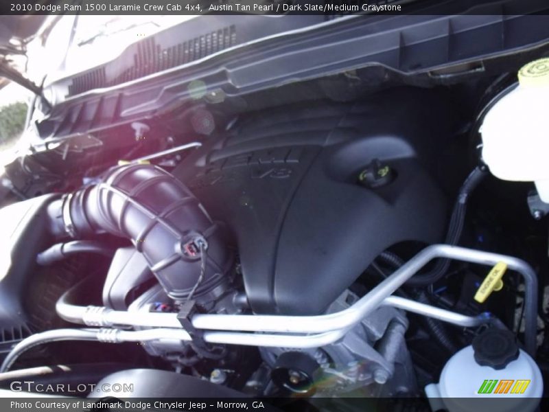 Austin Tan Pearl / Dark Slate/Medium Graystone 2010 Dodge Ram 1500 Laramie Crew Cab 4x4
