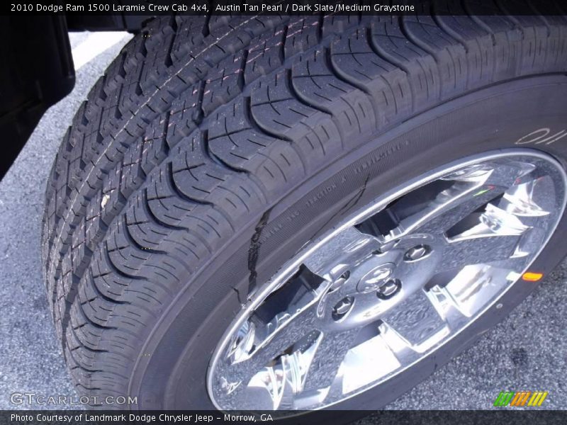 Austin Tan Pearl / Dark Slate/Medium Graystone 2010 Dodge Ram 1500 Laramie Crew Cab 4x4