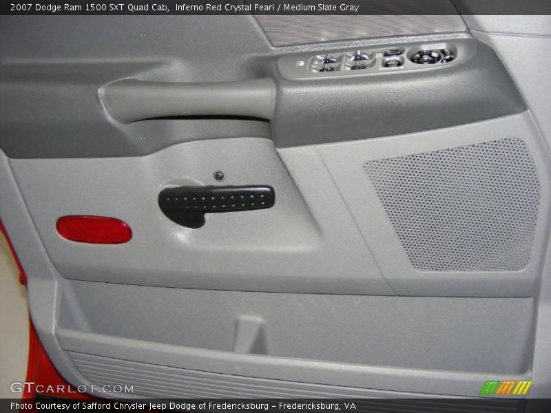 Inferno Red Crystal Pearl / Medium Slate Gray 2007 Dodge Ram 1500 SXT Quad Cab