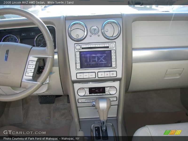 White Suede / Sand 2008 Lincoln MKZ AWD Sedan