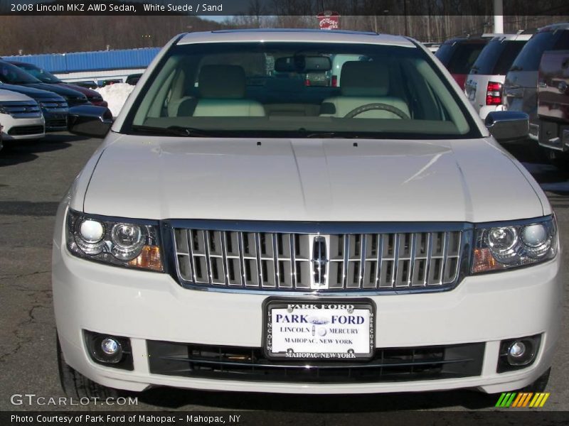 White Suede / Sand 2008 Lincoln MKZ AWD Sedan