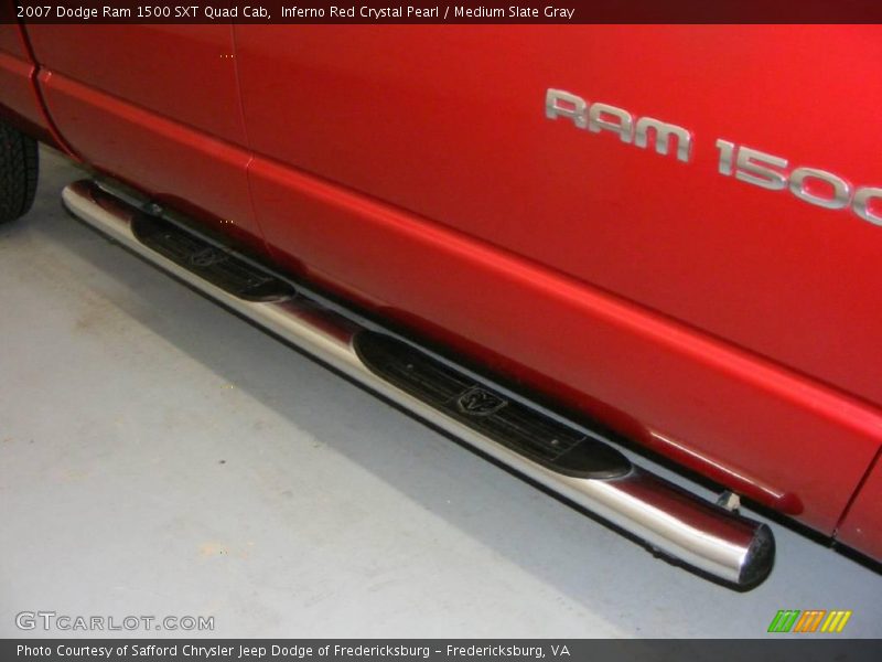 Inferno Red Crystal Pearl / Medium Slate Gray 2007 Dodge Ram 1500 SXT Quad Cab