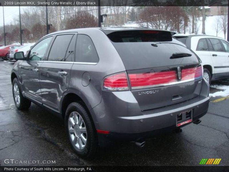 Sterling Grey Metallic / Ebony Black 2009 Lincoln MKX