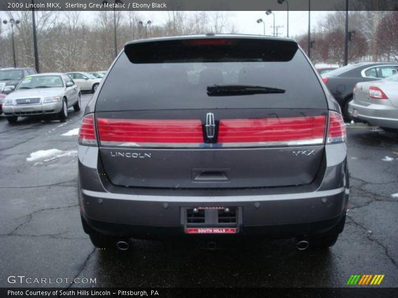 Sterling Grey Metallic / Ebony Black 2009 Lincoln MKX