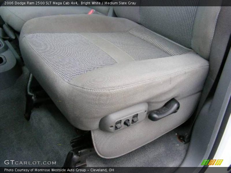 Bright White / Medium Slate Gray 2006 Dodge Ram 2500 SLT Mega Cab 4x4