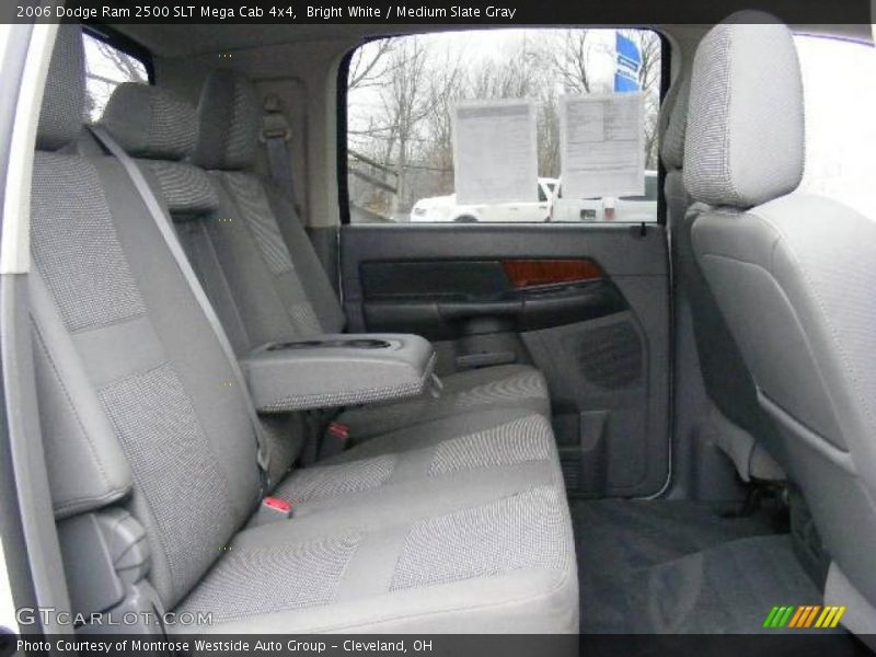 Bright White / Medium Slate Gray 2006 Dodge Ram 2500 SLT Mega Cab 4x4