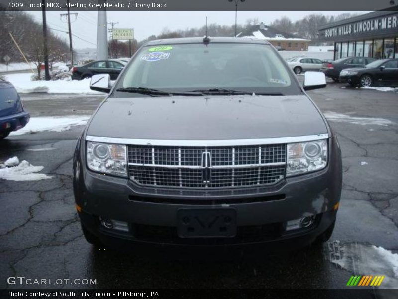 Sterling Grey Metallic / Ebony Black 2009 Lincoln MKX