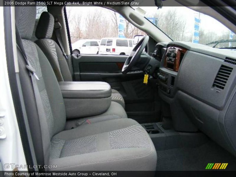Bright White / Medium Slate Gray 2006 Dodge Ram 2500 SLT Mega Cab 4x4