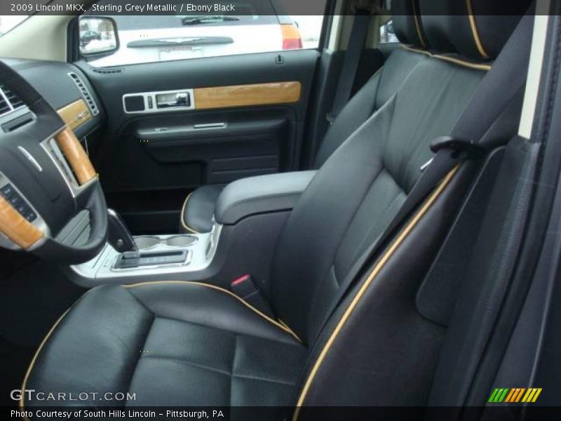 Sterling Grey Metallic / Ebony Black 2009 Lincoln MKX