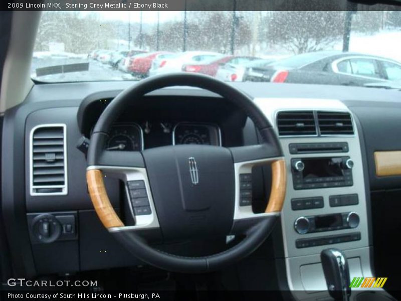 Sterling Grey Metallic / Ebony Black 2009 Lincoln MKX