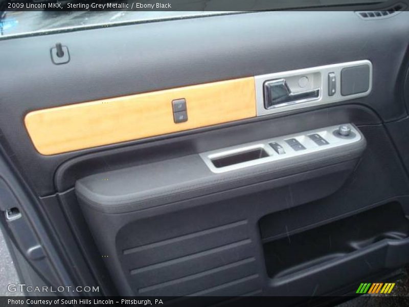 Sterling Grey Metallic / Ebony Black 2009 Lincoln MKX