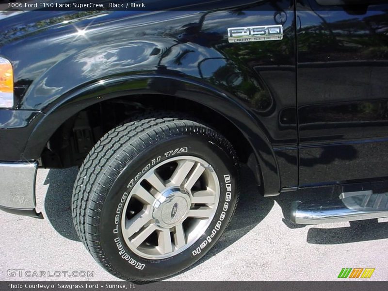 Black / Black 2006 Ford F150 Lariat SuperCrew