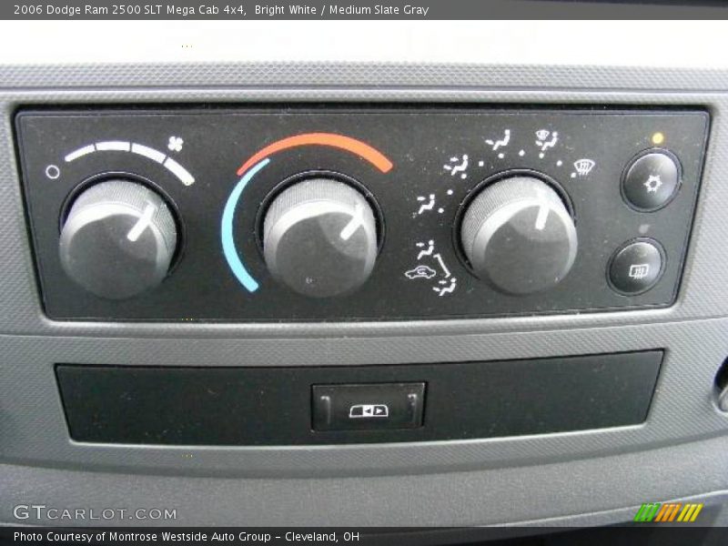 Bright White / Medium Slate Gray 2006 Dodge Ram 2500 SLT Mega Cab 4x4