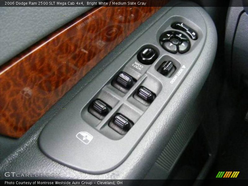 Bright White / Medium Slate Gray 2006 Dodge Ram 2500 SLT Mega Cab 4x4