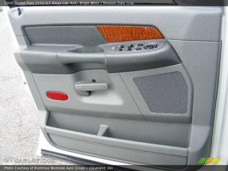 Bright White / Medium Slate Gray 2006 Dodge Ram 2500 SLT Mega Cab 4x4
