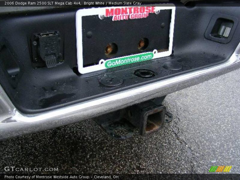 Bright White / Medium Slate Gray 2006 Dodge Ram 2500 SLT Mega Cab 4x4