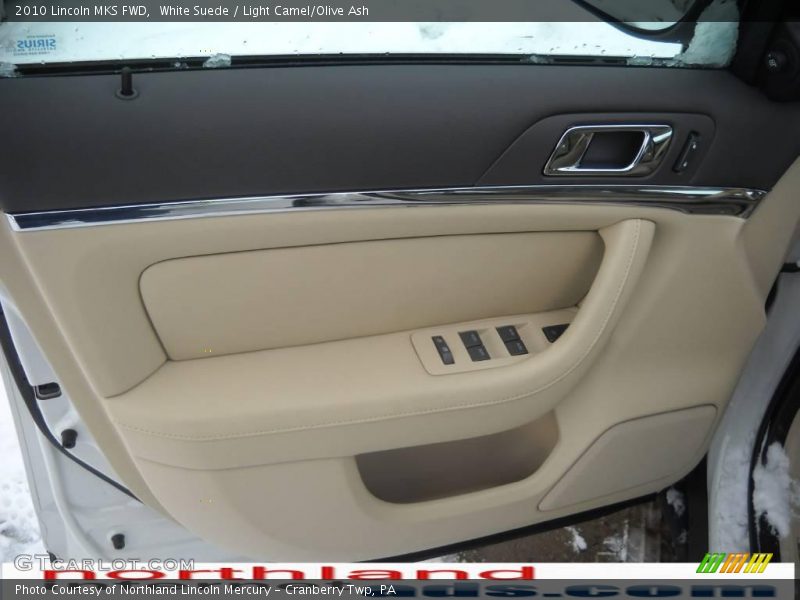 White Suede / Light Camel/Olive Ash 2010 Lincoln MKS FWD