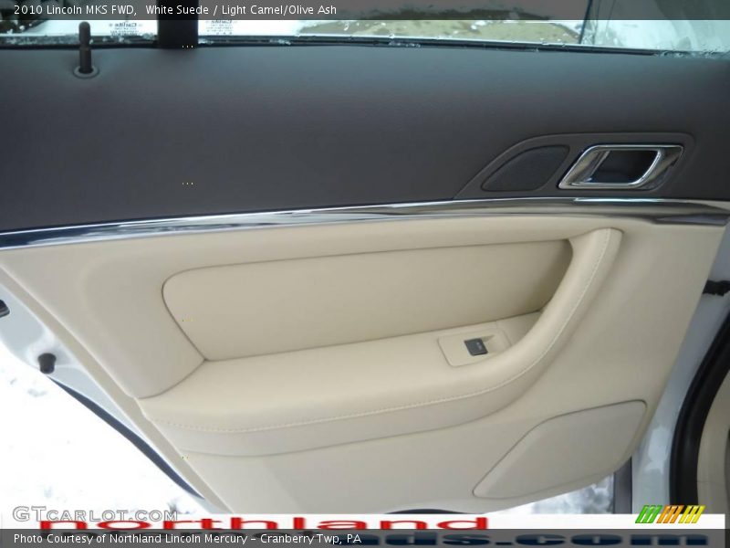 White Suede / Light Camel/Olive Ash 2010 Lincoln MKS FWD