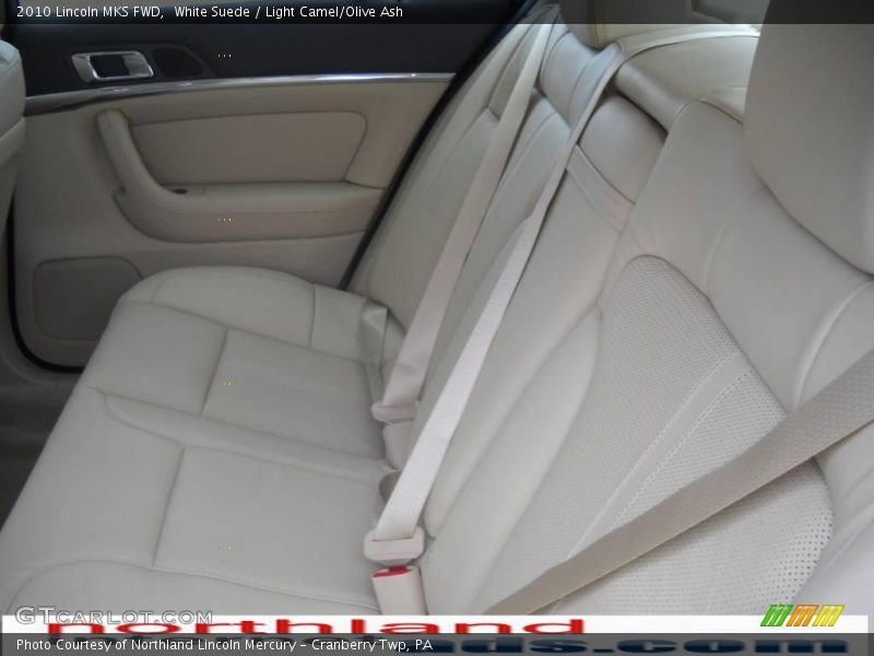 White Suede / Light Camel/Olive Ash 2010 Lincoln MKS FWD