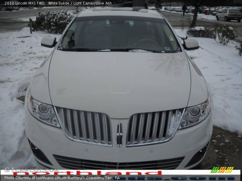 White Suede / Light Camel/Olive Ash 2010 Lincoln MKS FWD