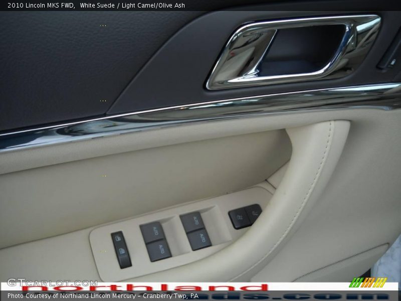 White Suede / Light Camel/Olive Ash 2010 Lincoln MKS FWD