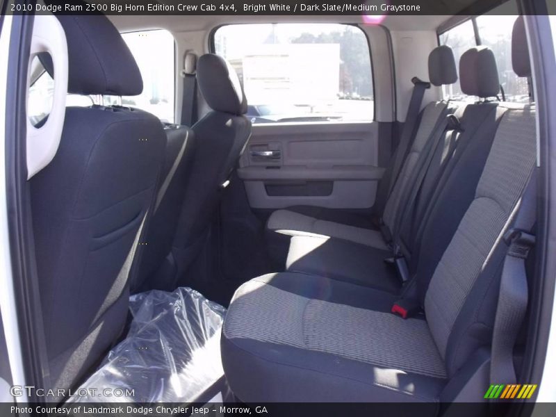 Bright White / Dark Slate/Medium Graystone 2010 Dodge Ram 2500 Big Horn Edition Crew Cab 4x4