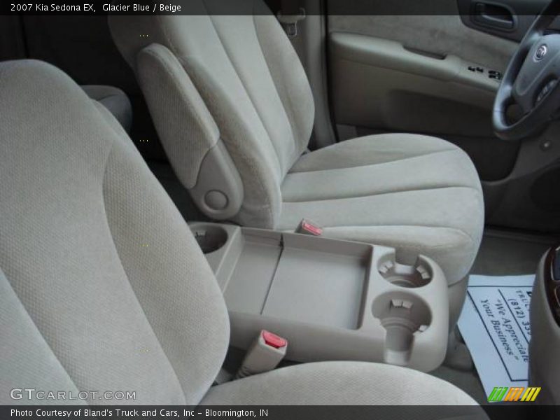 Glacier Blue / Beige 2007 Kia Sedona EX