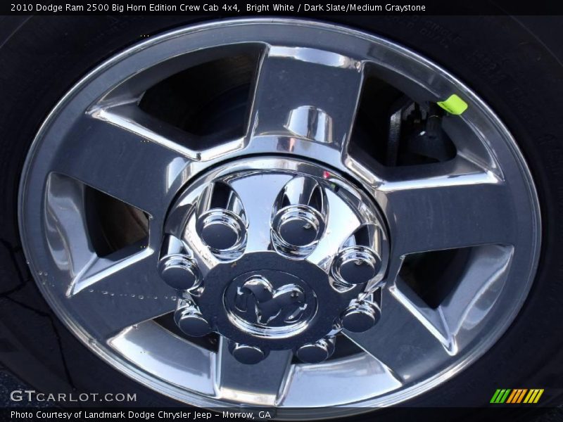 Bright White / Dark Slate/Medium Graystone 2010 Dodge Ram 2500 Big Horn Edition Crew Cab 4x4