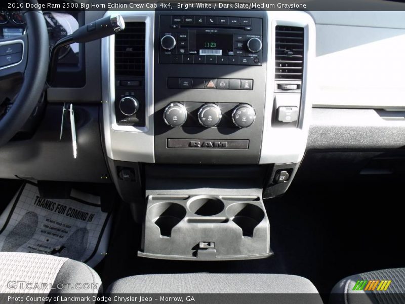 Bright White / Dark Slate/Medium Graystone 2010 Dodge Ram 2500 Big Horn Edition Crew Cab 4x4