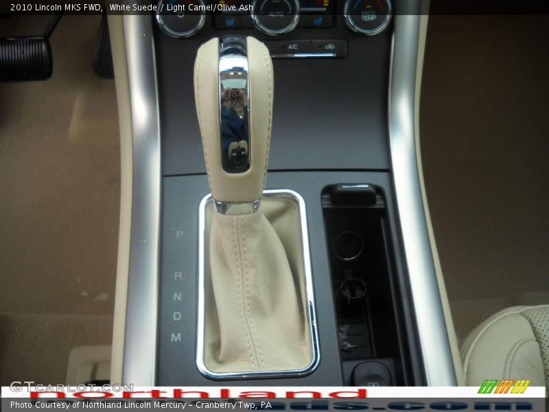 White Suede / Light Camel/Olive Ash 2010 Lincoln MKS FWD