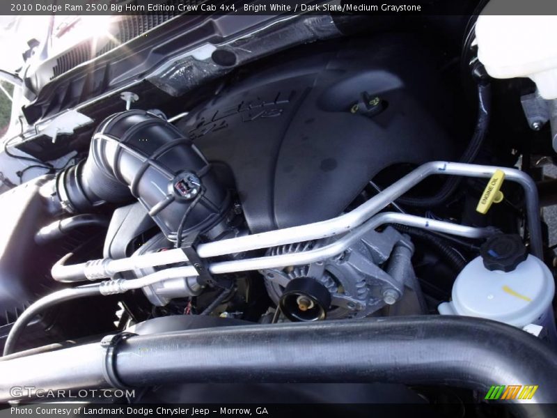 Bright White / Dark Slate/Medium Graystone 2010 Dodge Ram 2500 Big Horn Edition Crew Cab 4x4