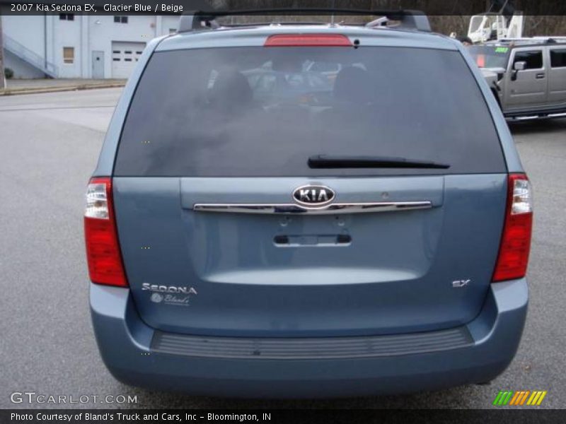 Glacier Blue / Beige 2007 Kia Sedona EX