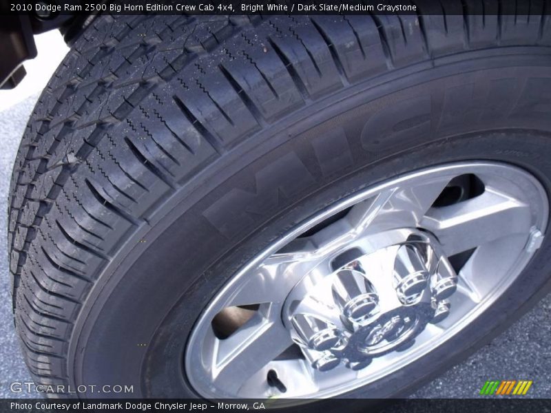Bright White / Dark Slate/Medium Graystone 2010 Dodge Ram 2500 Big Horn Edition Crew Cab 4x4